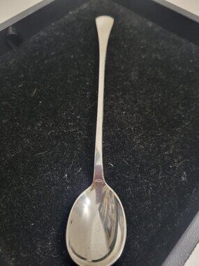 Scandinavian designer Albin Denmark Long Silverplate Spoon